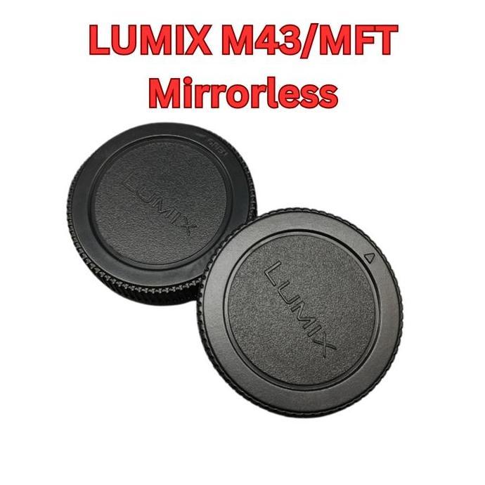BODY CAP Camera & REAR CAP Lensa, Tutup Body Kamera Mirrorless DSLR & Tutup Belakang Lens SONY E, FU