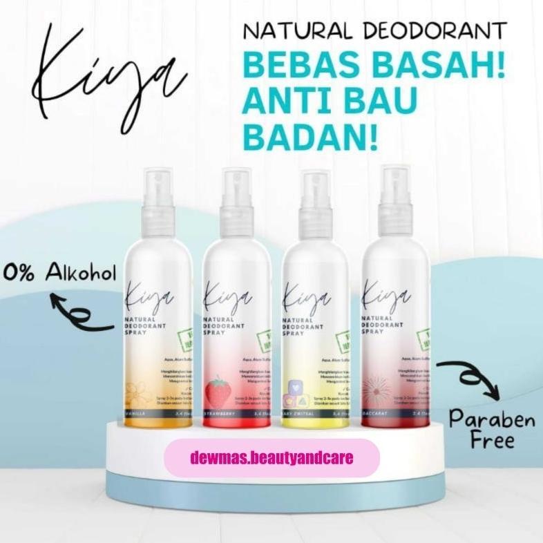 Kiya Deodorant Tawas Spray Natural Deo Spray