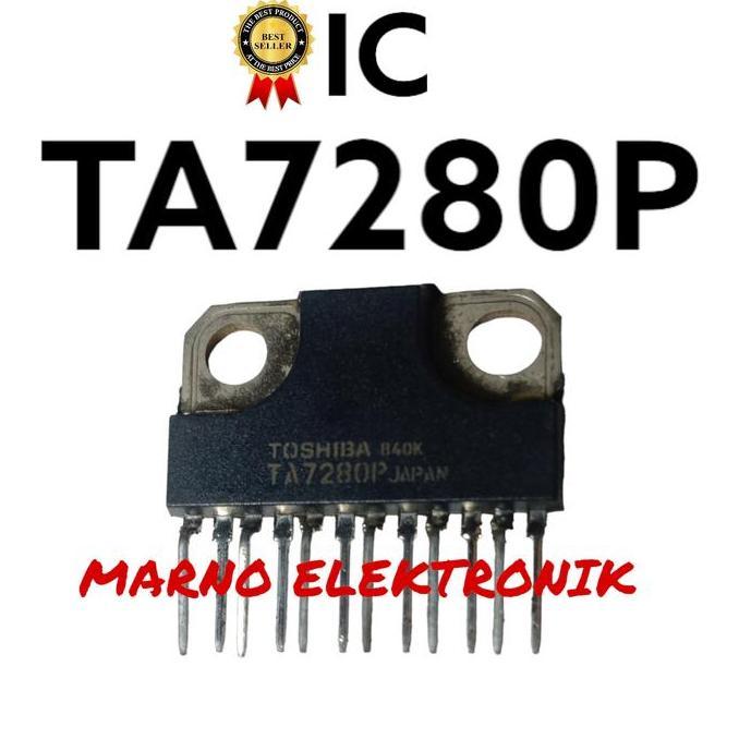 IC TA7280P TA 7280P TA 7280 TA7280 ASLI ORI ORIGINAL A2162