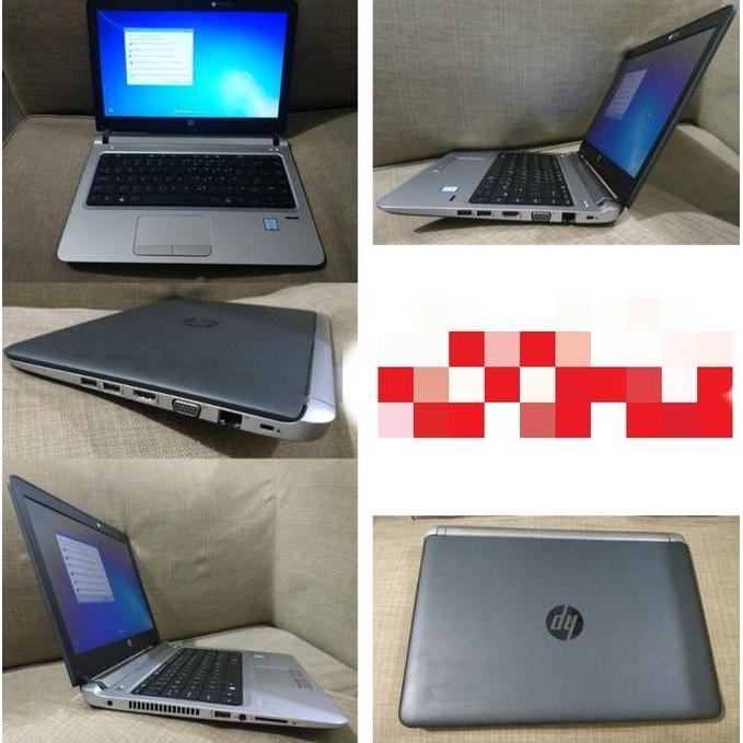 Ready  Laptop HP ProBook 430 G3 RAM 8GB, SSD 128GB Second Bekas Murah