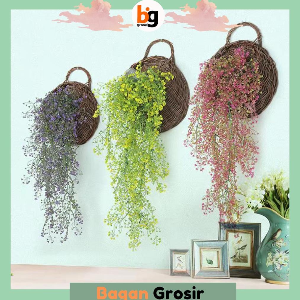 Cuci Gudang Bg Bunga Gantung Plastik Juntai Anggrek Aesthetic Artificial Dekorasi Dinding Hias Pbp52