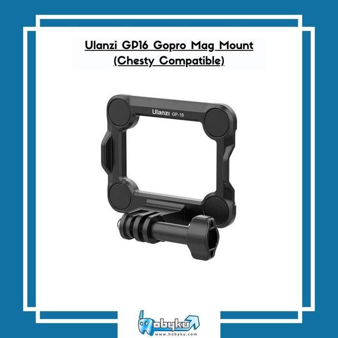 TERBARU - Ulanzi GP16 Gopro Mag Mount (Chesty Compatible)
