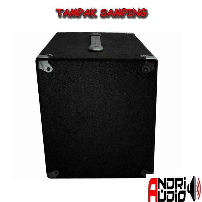 Box Speaker 12in Sealed Tanpa Lubang Angin