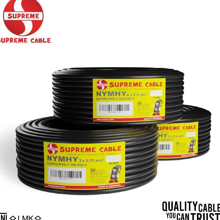 Kabel Supreme Nyyhy 2X0.75 Meter ( Nymhy )