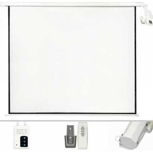 Screen Projector 200" Motorize / Layar Proyektor 200" Otomatis