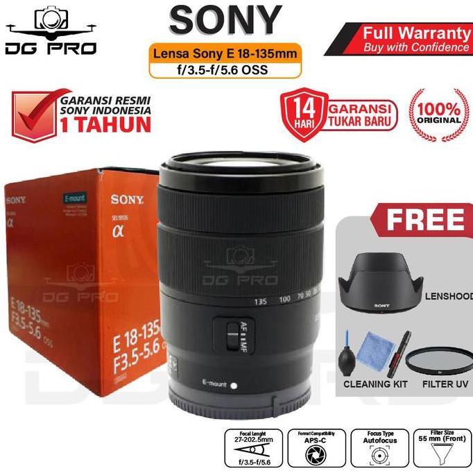 TERBARU - Sony E 18-135mm f3.5-5.6 OSS Sony E 18-135 mm OSS Garansi Resmi