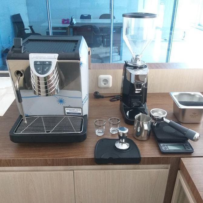 Terlaris Paket Mesin Kopi Espresso Simonelli Oscar 2 For Coffee Shop / Home Or Office Bergaransi - A