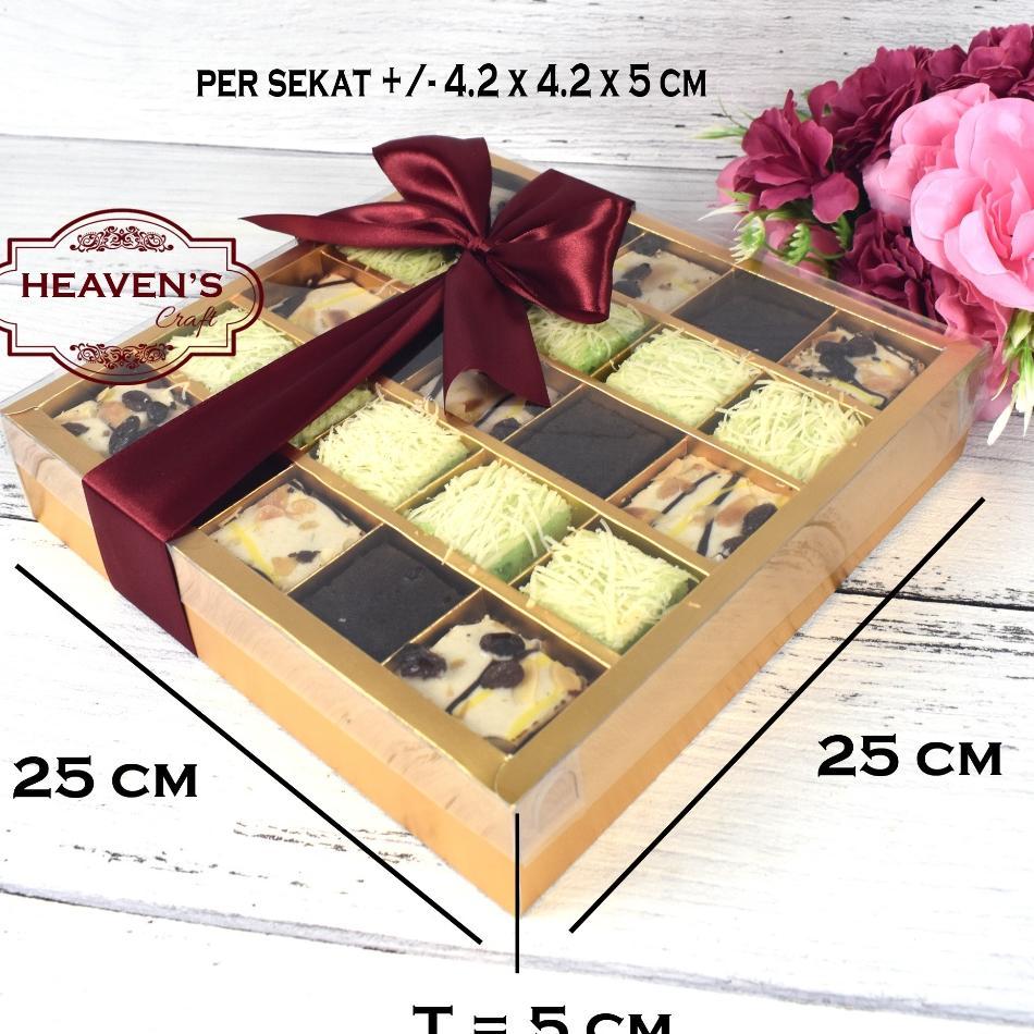 Box Brownies/Box Sekat 25/Box Mochi