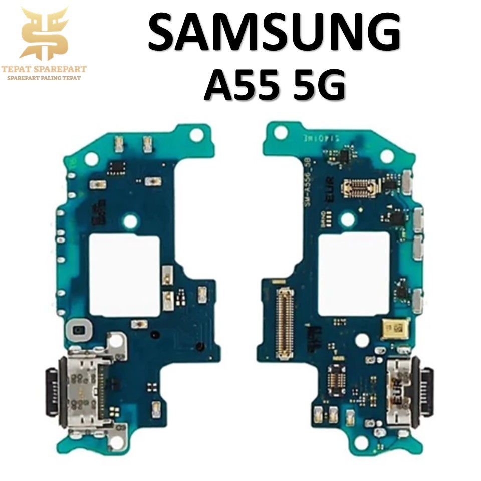 PCB PAPAN CONNECTOR / PAPAN CAS SAMSUNG A55 5G CHARGER ORIGINAL