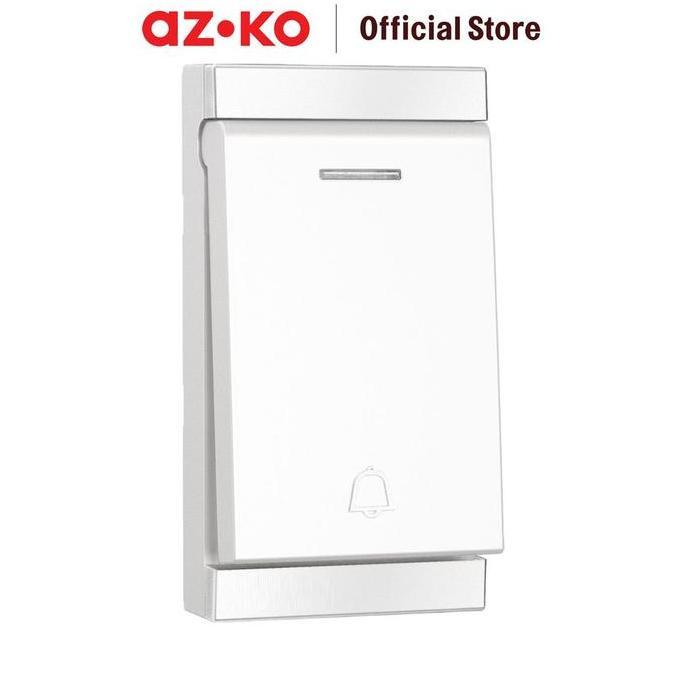 KRISBOW BEL PINTU WIRELESS TWO BELL 581-2 - PUTIH