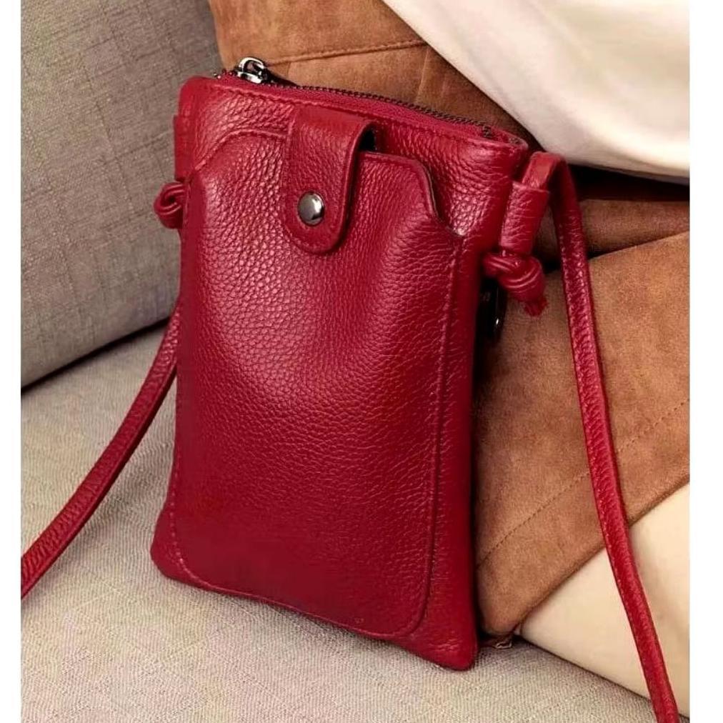 BIG SALE CAHAYA PELANGI (CPS) KHANZA - TAS SELEMPANG HP WANITA DOMPET HP TOUCHCREEN