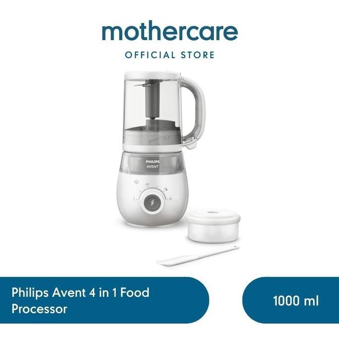 Philips Avent 4 In 1 Food Processor - Alat MPASI Blender Makanan Bayi | SCF883/01
