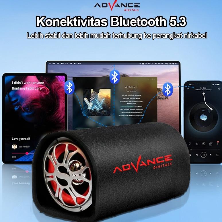 PROMO TERBARU Advance Speaker Bluetooth Bass T-101BT PRO Speaker Subwoofer Bluetooth Untuk Mobil Sep