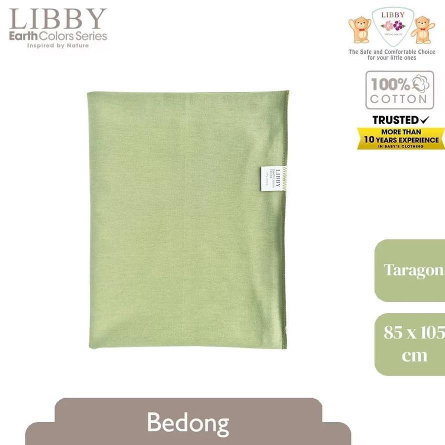 Hot Product Libby Bedong Cotton Earth Colors Polos Warna / Bedong Bayi Libby / Baby Swaddle / Bedong