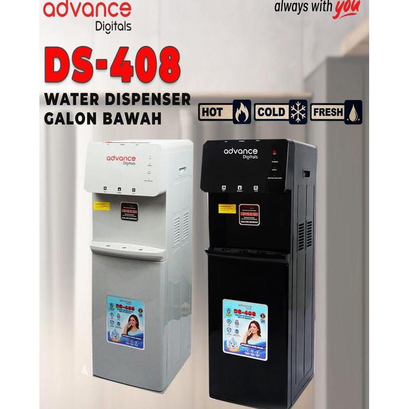 ADVANCE Dispenser Air Galon Bawah DS-408 Fungsi 3 in 1