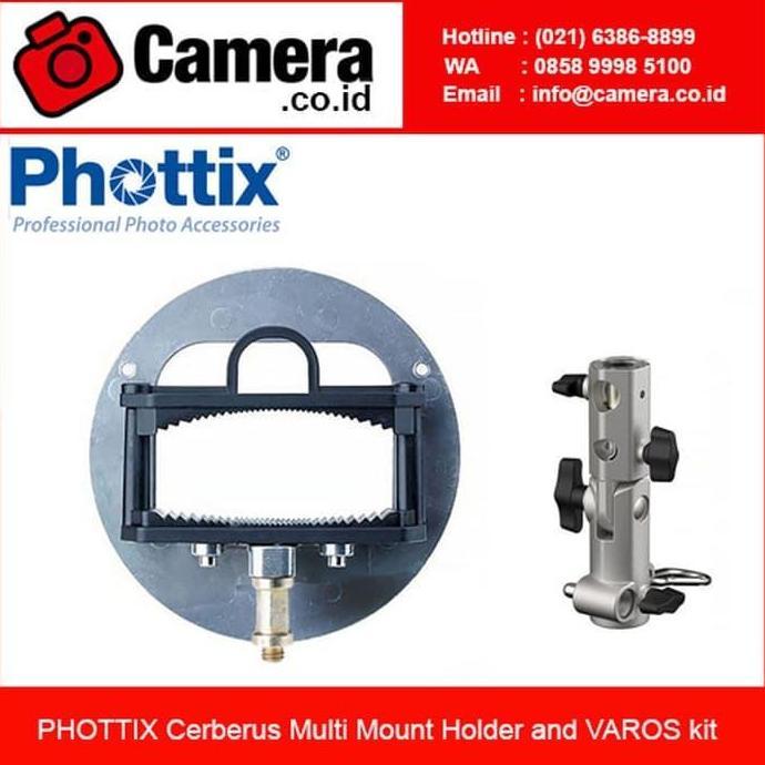 PHOTTIX Cerberus Multi Mount Holder and VAROS kit