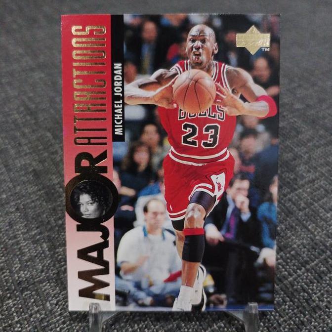 Upper deck 1995 major attractions michael jordan