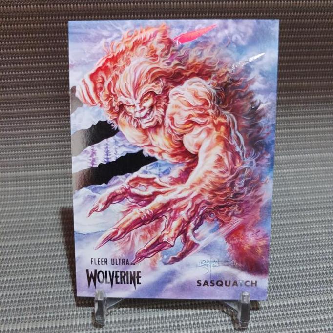 Fleer ultra wolverine 2022 sasquatch