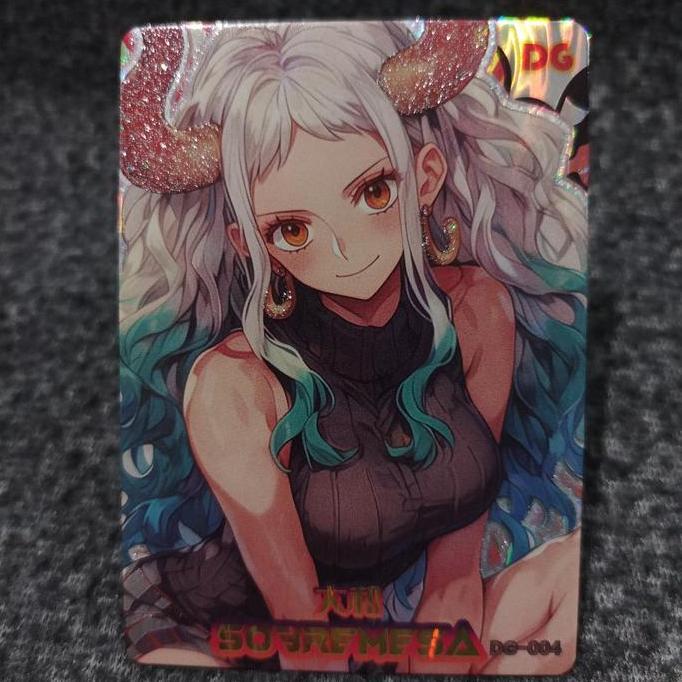 One piece trading card yamato DG 004 (thick card)