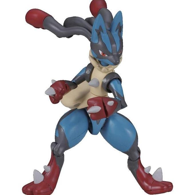 Ready stock Pokemon Plamo Collection Select Series 35 Mega Lucario