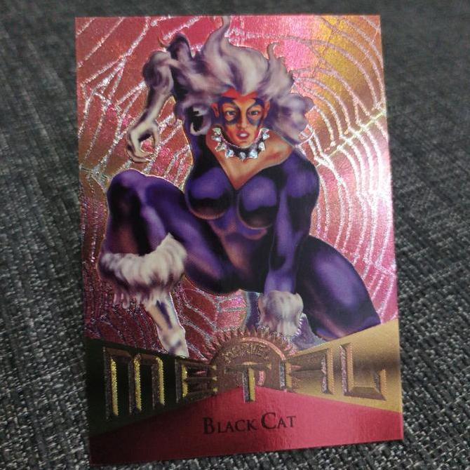 Marvel metal blaster 1995 black cat