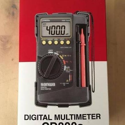 Promo.. Multimeter Digital Sanwa Cd800A / Multitester Digital Sanwa Cd800A