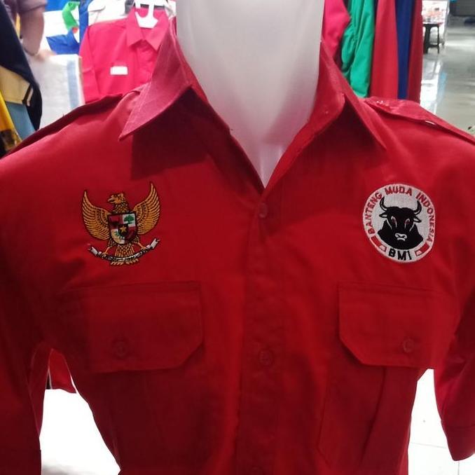 Ready KEMEJA BMI / KEMEJA BANTENG MUDA INDONESIA / SERAGAM BMI / SERAGAM BANTENG MUDA INDONESIA