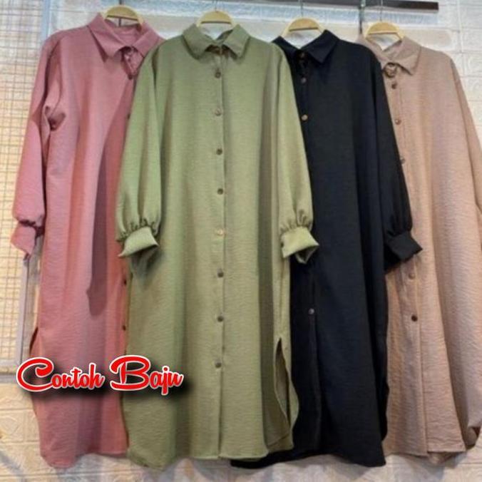 kain katun rayon kringkel / katun krinkle / bahan kerudung, dress