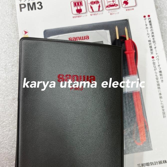 Masih Ready Multitester Digital Sanwa Pm3 Pocket Digital Multitester Sanwa Pm3
