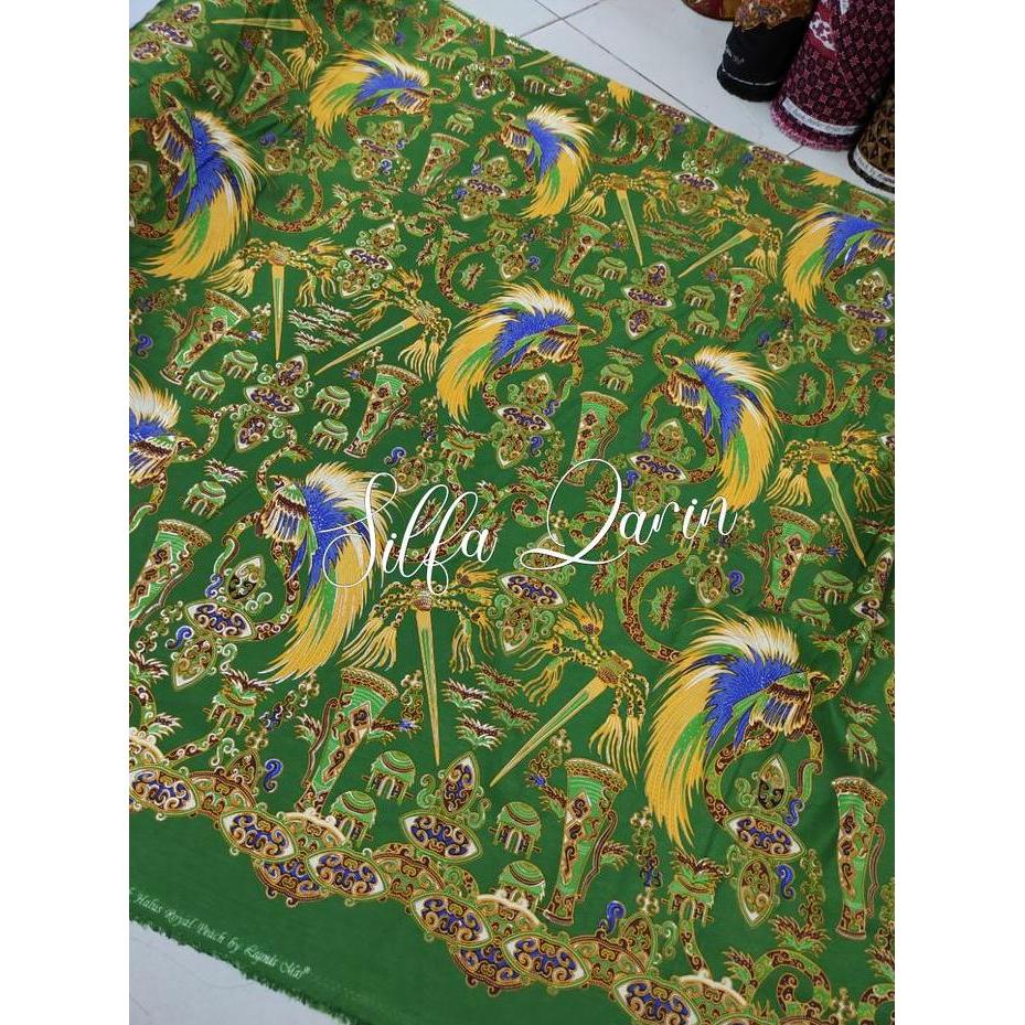 Kain Batik Papua Katun Semi Sutra _ Bahan Kain Batik Papua