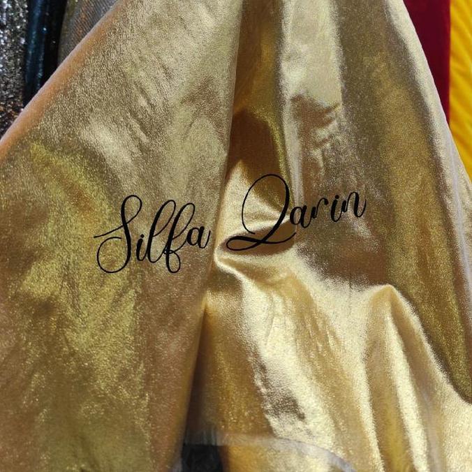 bahan kain lame emas+silver/bahan bajuadat/souvenir