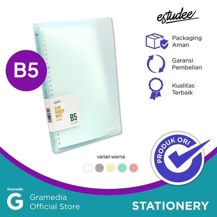Estudee Slim Binder Note B5 Tosca