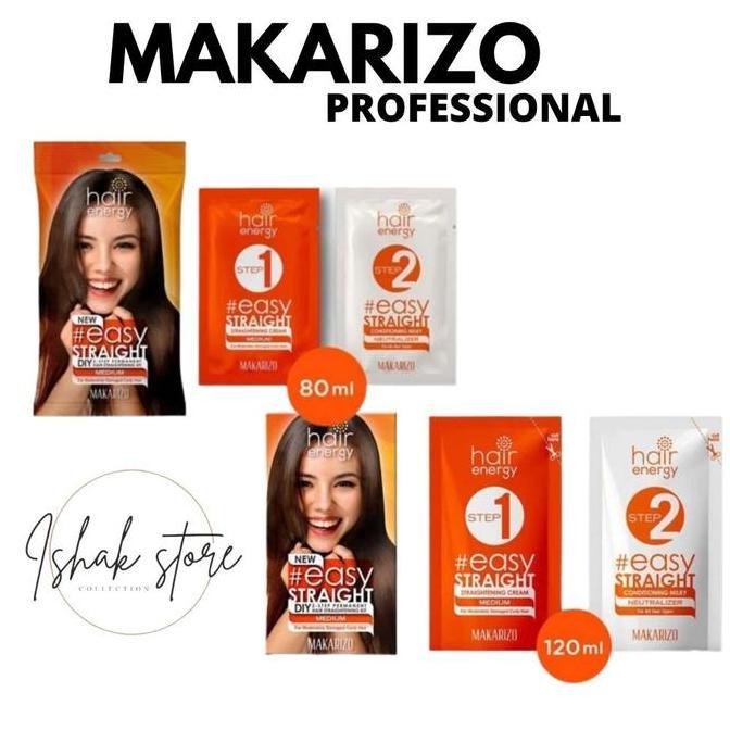 MAKARIZO HAIR ENERGY Easy Straight Cream Pelurus Rambut MAKARIZO Smoothing