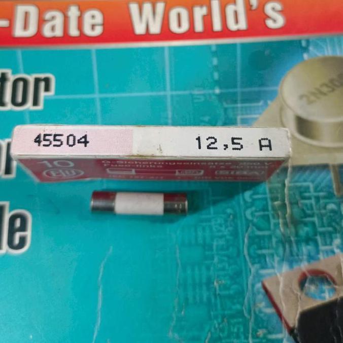 FUSE 12,5A 250VAC 5X20MM BL27