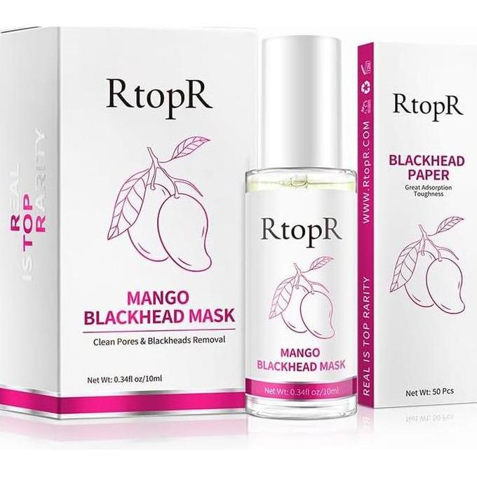 Trucco- Rtopr Blackhead Mask & Paper Pengangkat Komedo Hidung | Pembersih P | Remover Komedo