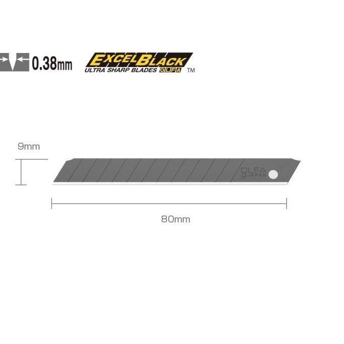 Korta- Olfa Abb 10B Refill Cutter 9Mm Abb-10B Spare Blade (10 Pcs/Pack)