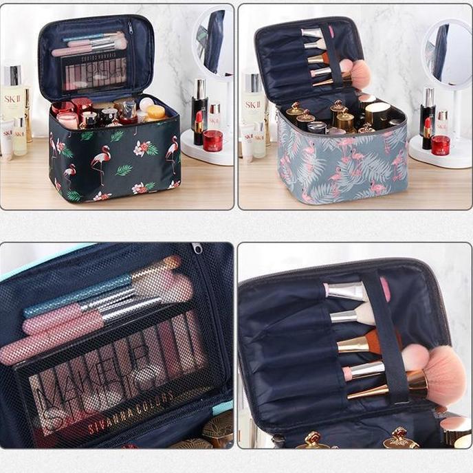Trucco- Fxg - Tas Kosmetik Travel Karakter Pouch Make Up Nita Cosmetics Bag Serbaguna Tk03