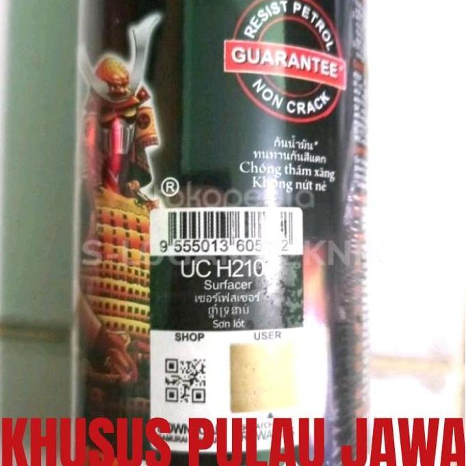 yunicv - Epoxy UCH210 surfacer SAMURAI Paint Cat Semprot Pylox Aerosol UCH210 Diskon