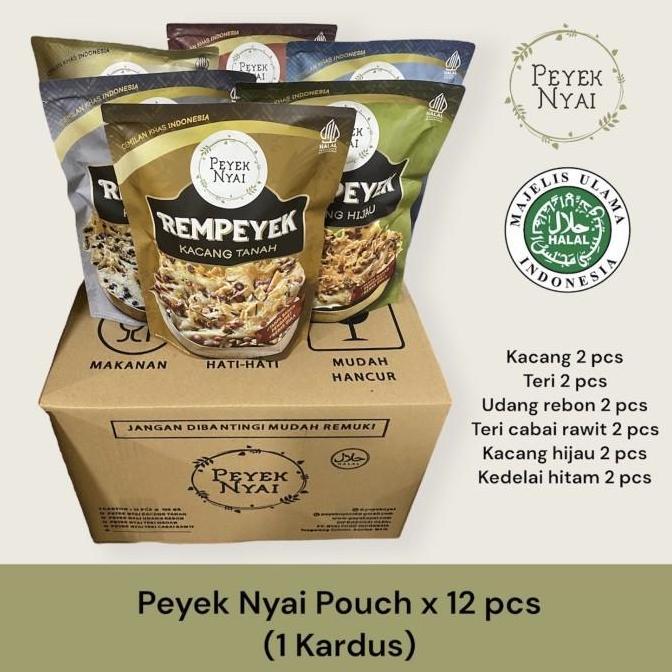 Peyek Nyai - Paket Rempeyek Pouch
