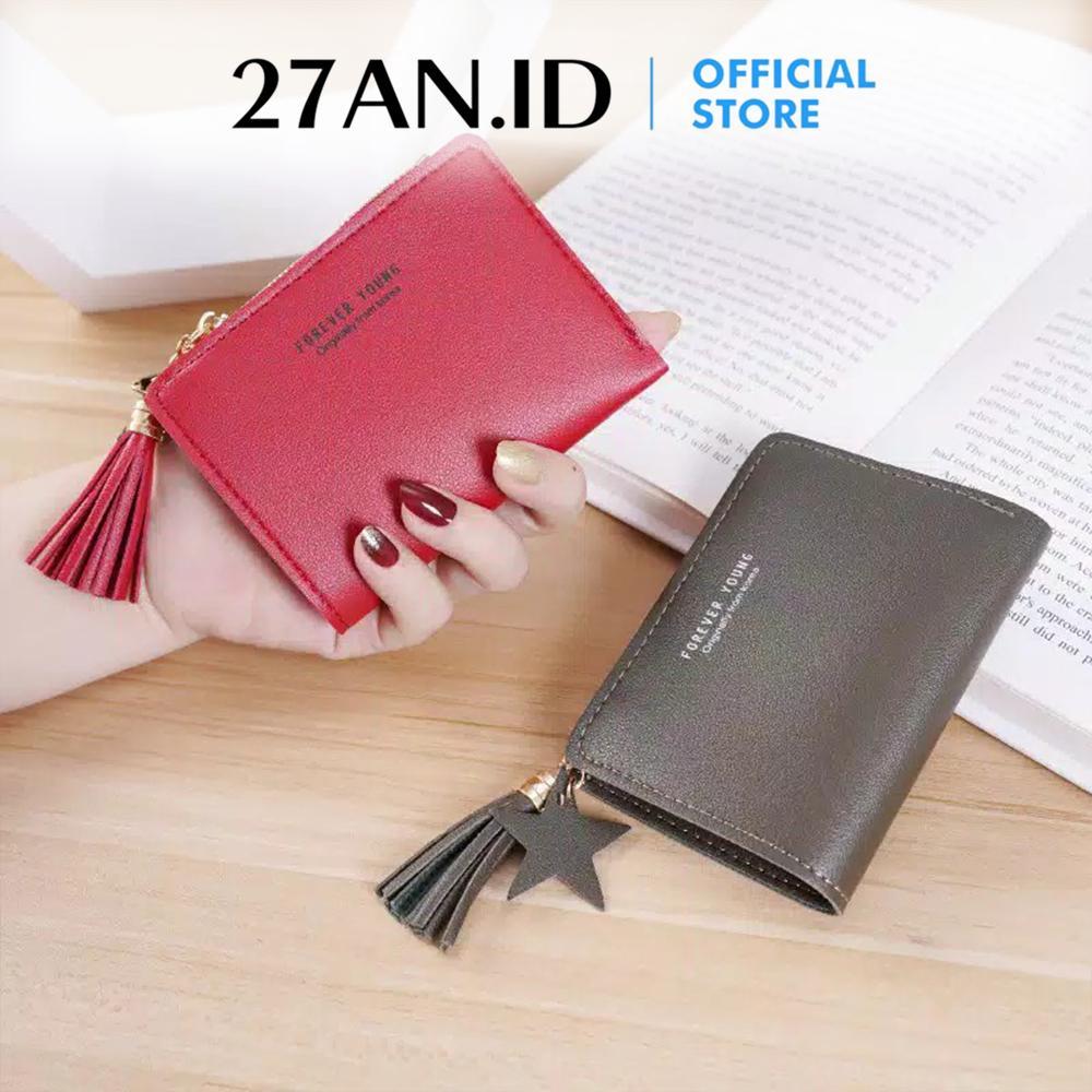 (27An.Id ) Cod Dompet Lipat Pendek D202 Dompet Lipat Mini Wanita