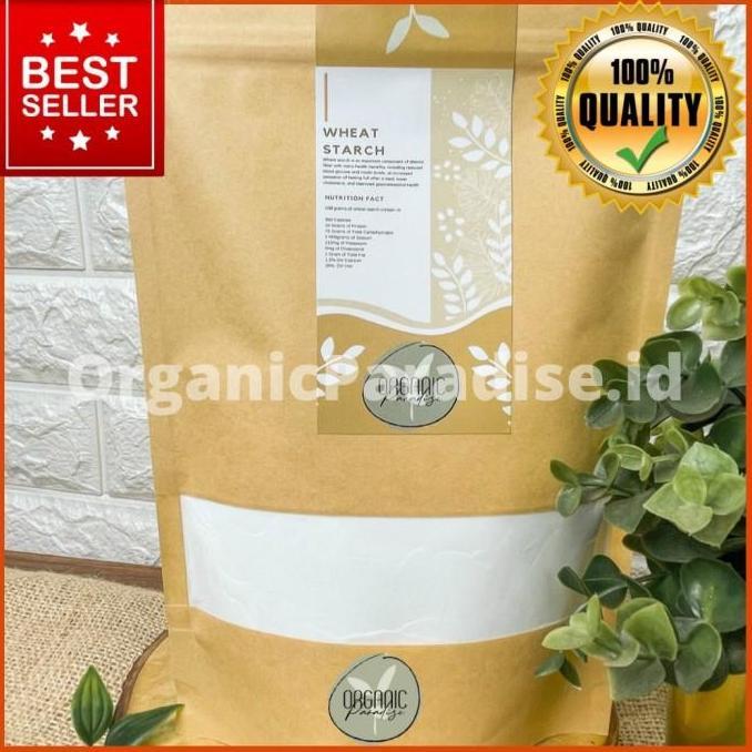 Ovo- Tepung Gandum 1 Kg / Tepung Pati Gandum / Wheat Starch 1 Kg Import Organic Paradise