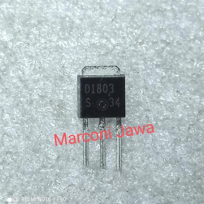 D1803 D1803 TR TRANSISTOR 2SD1803 BL27
