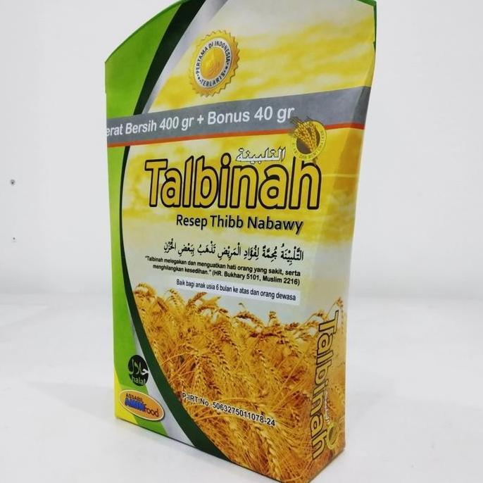Ovo- Tepung Talbinah Assabil Amin Food Untuk Pencernaan (400Gr+40Gr)