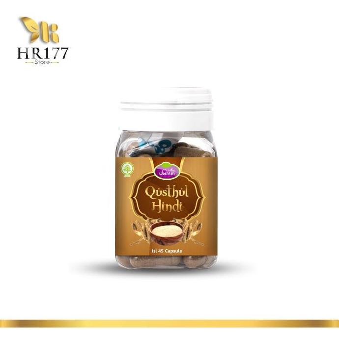 Youyou- Qusthul Hindi Kapsul Herbal Redakan Flu Pilek Batuk Gangguan Pernapasan 45 Kapsul Bpom