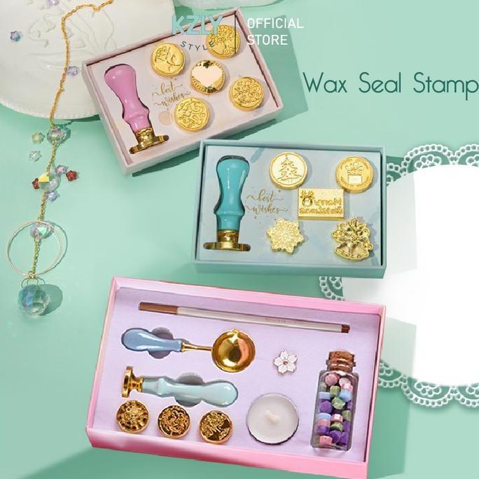 NEZGEFIG seal wax stamp custom stempel lilin stempel segel lilin