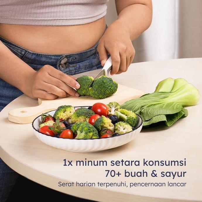 Youyou- Nutri & Beyond Fiber Drink Dengan Buah Dan Sayur Rasa Mixberry