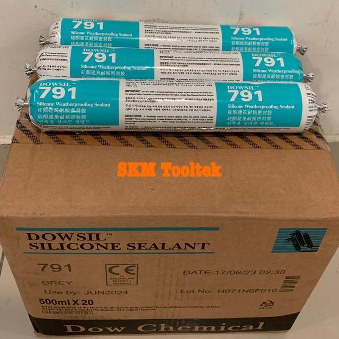cahyanacanz - Dowsil Silicone Sealant 791 (Grey) Diskon