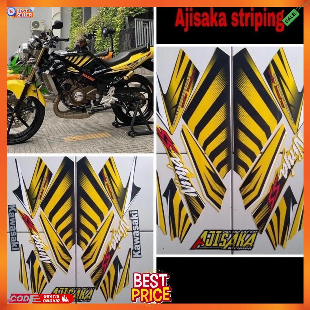 Stiker Ninja Ss 2013 Kuning / Striping Ninja Ss 2013 Kuning / Striping Stiker Lis Les Kawasaki Ninja