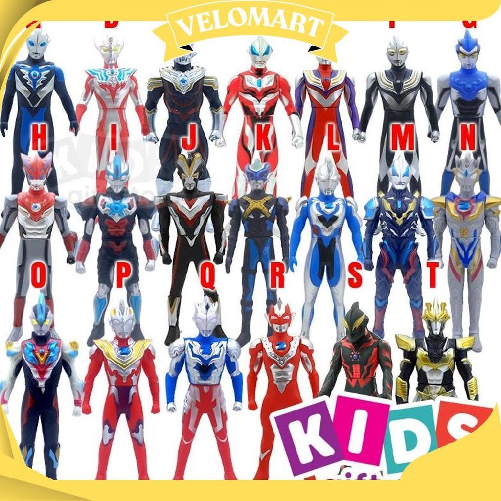Ultra Series Ultraman Fuma Taiga Titus Tregear Tiga Victory Rosso Blu Figure - Mainan Figur KGS Tera