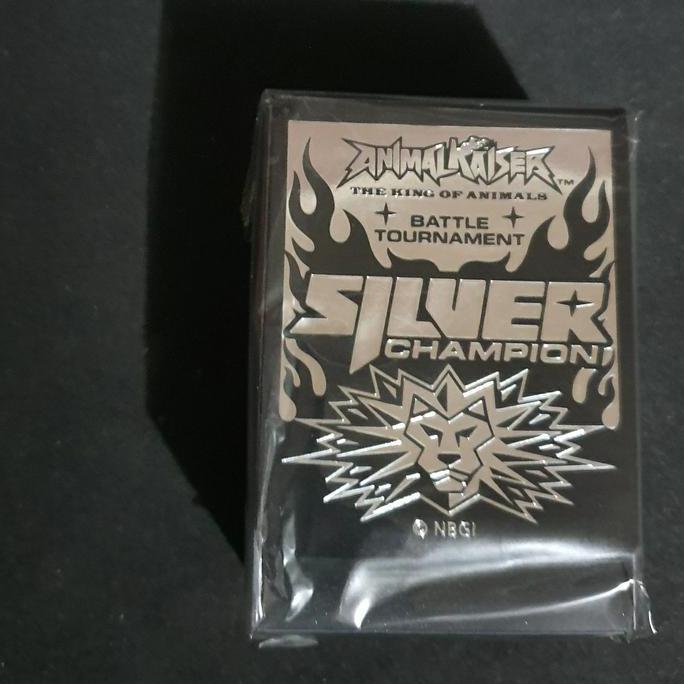 Promo Animal Kaiser Vertical Battle Tournament Silver Champion Deck Box Cod
